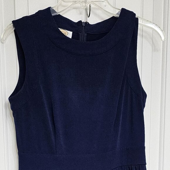 Talbots Dresses & Skirts - Women's Talbots Petites Sheath Sleeveless Dress Navy Blue Size 8